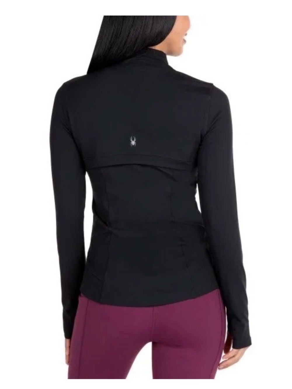 Spyder Women's Black Yoga Jacket size large - Picture 3 of 11